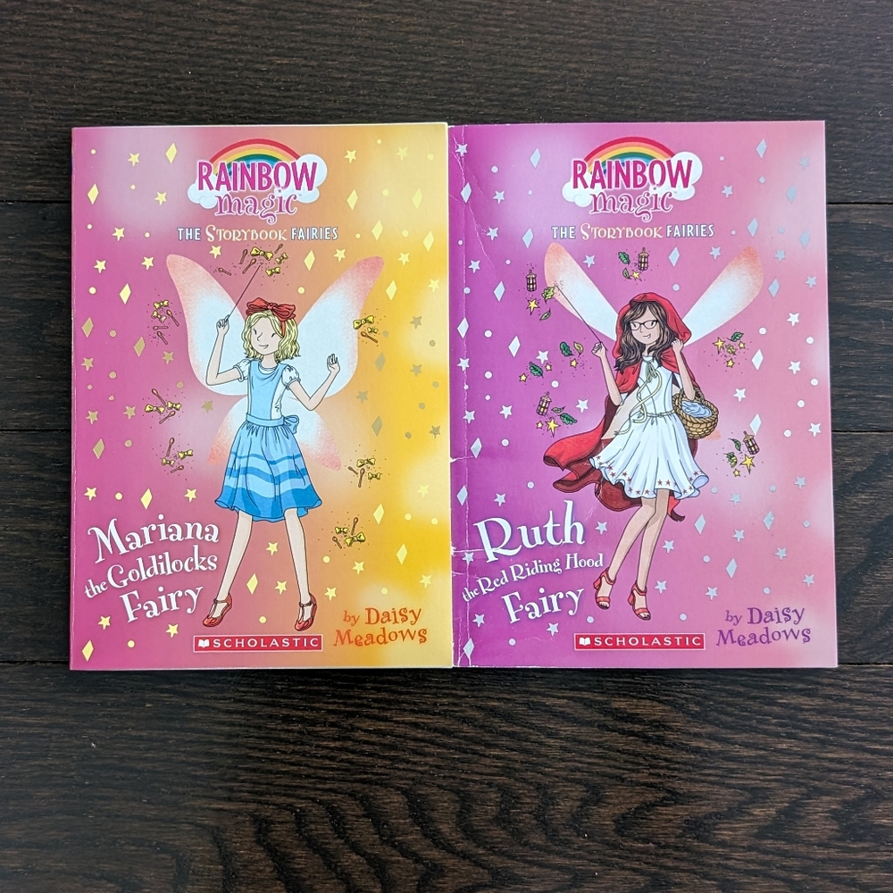 Rainbow Magic, The Storybook Fairies, book 2 & 4, Daisy Meadows